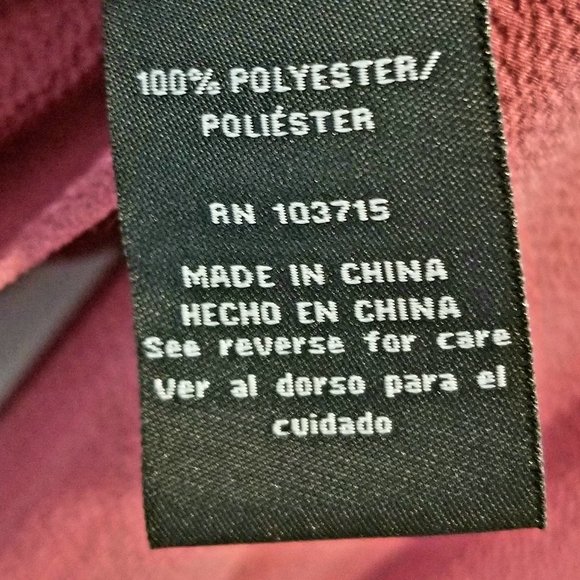 ZAK & RACHEL MAROON TOP LARGE - Picture 5 of 5